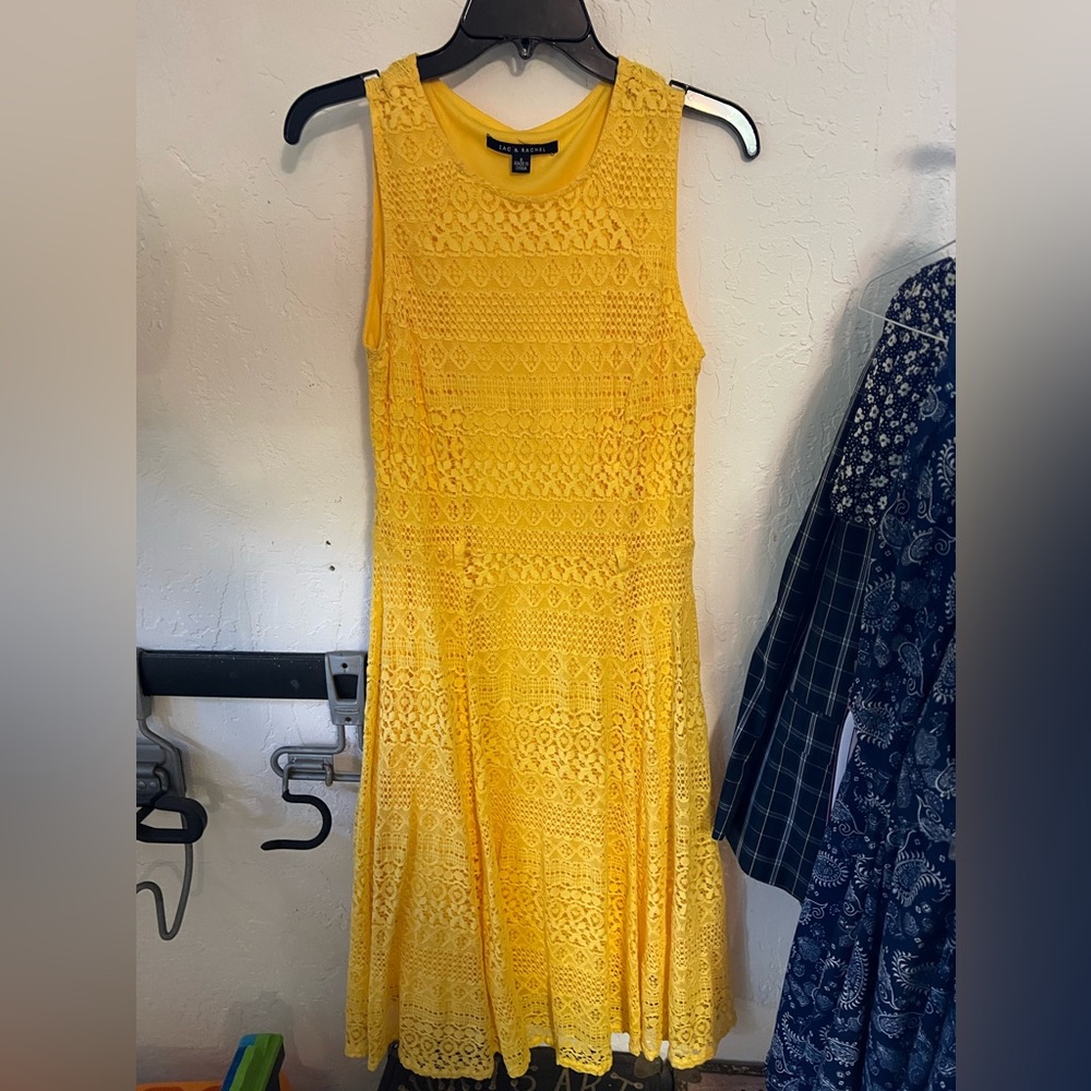 Yellow dress